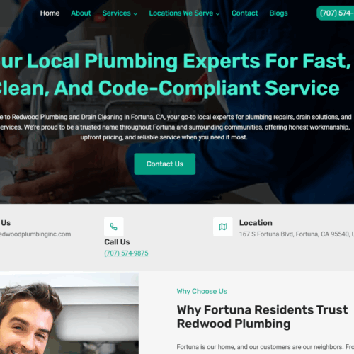 redwood plumbing