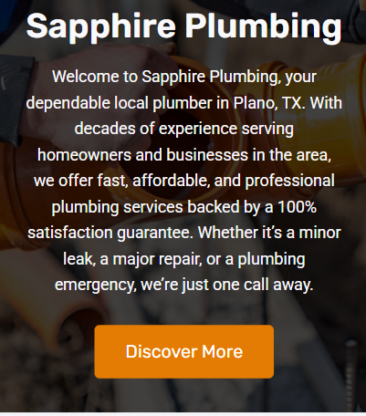 Sapphire Plumbing Website Project