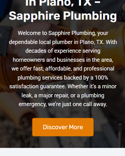 Sapphire Plumbing Website Project
